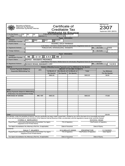download ebir|free bir form 2307 download.
